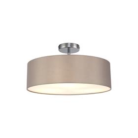 Baymont CH GR Ceiling Lights Deco Semi Flush Fittings